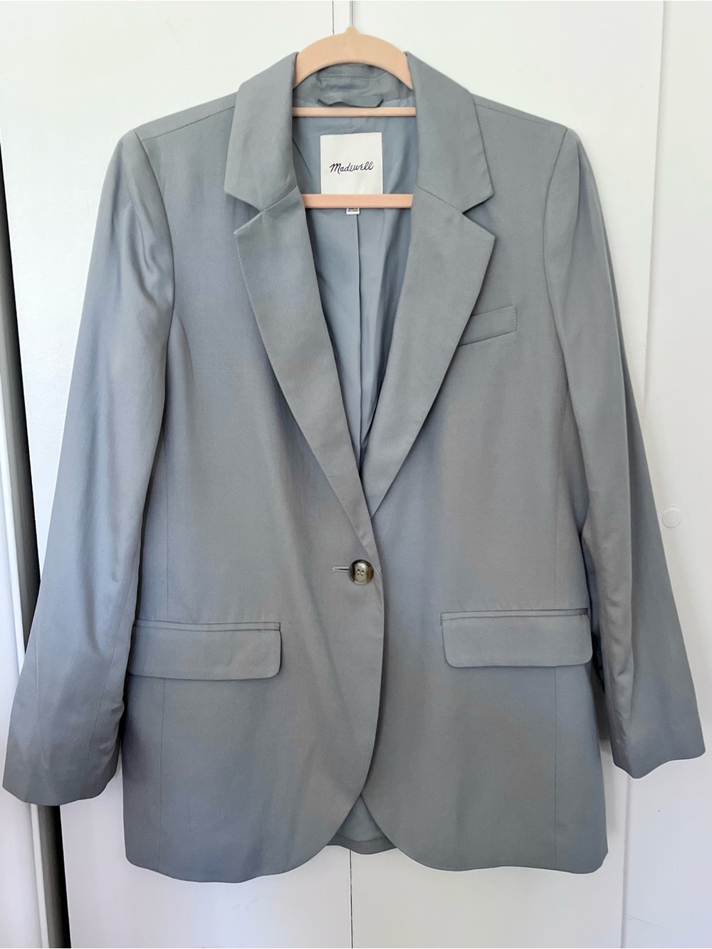 Madewell Larsen Blazer in Drapeweave Size M